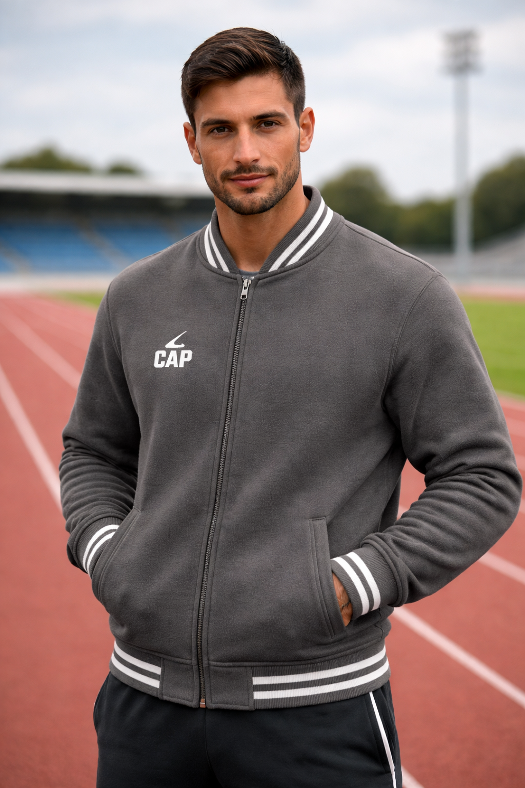 CJ10 - ΚΟΛΕΓΙΑΚΗ ΦΟΥΤΕΡ ΖΑΚΕΤΑ (σε διάφορα χρώματα)