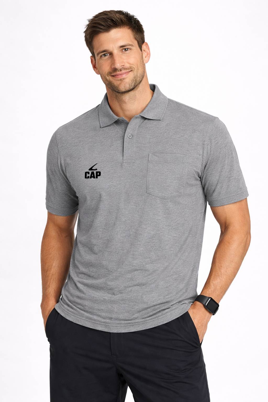 P04 - ΚΟΝΤΟΜΑΝΙΚΟ POLO ΜΕ ΤΣΕΠΗ (σε διάφορα χρώματα)
