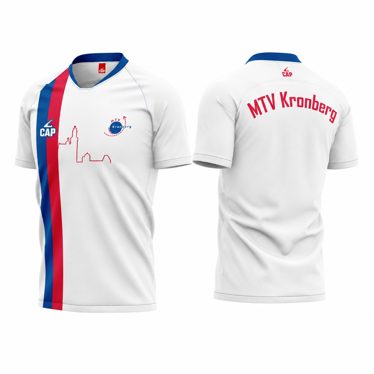 WHITE RAGLAN WARM UP - MTV KRONBERG